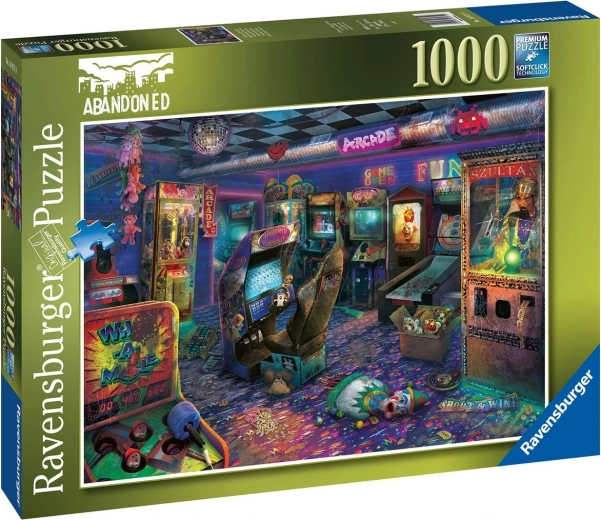 Ravensburger puzzel Vergeten speelhal met automaten 1000 stukjes