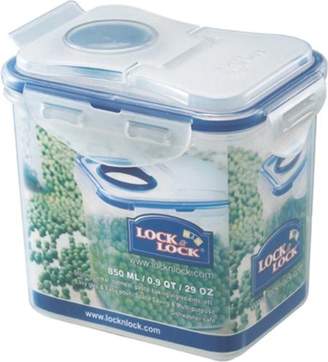 Voedselcontainer met schenktuit 850 ml LOCK&LOCK