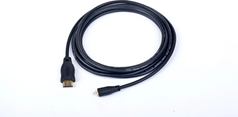 HDMI naar HDMI Micro kabel v2.0 1.8M met vergulde uiteinden