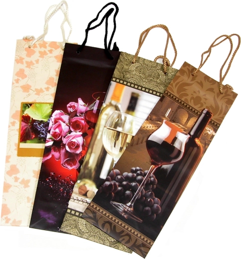 Cadeautas voor fles M