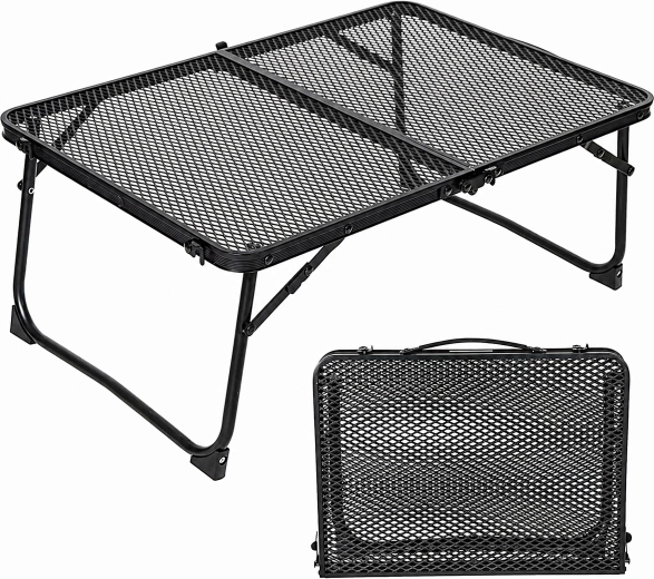 Opvouwbaar campingtafeltje 60 × 40 cm