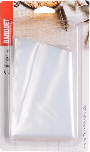Banketbakkers spuitzak 30 cm, PE – 20 stuks