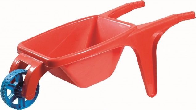 Androni kruiwagen XL diep – lengte 69 cm – Rood