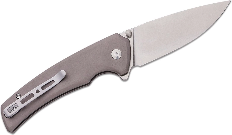 Sencut Serene vouwmes met aluminium handgreep grijs