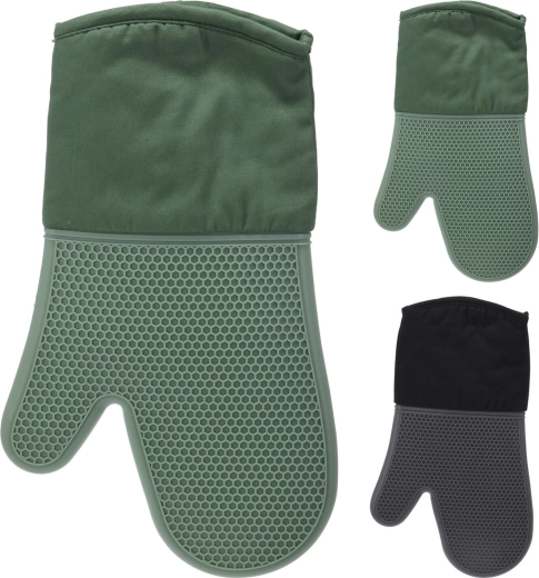 Keukenovenwant met siliconen – mix van kleuren