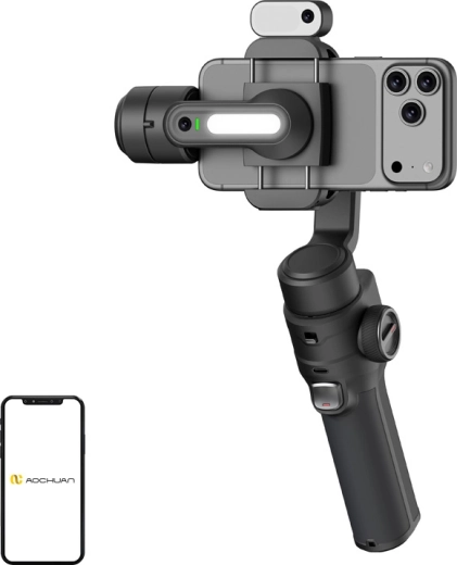 Stabilisator AOCHUAN Smart S3 met AI-sensor (zwart)