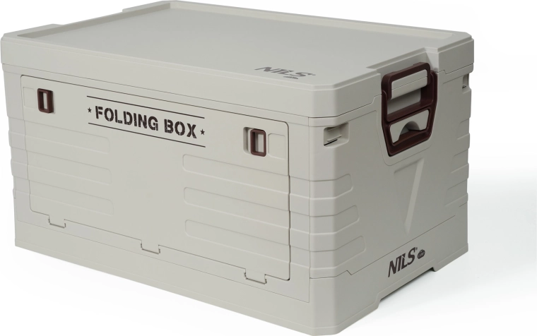 Inklapbare opbergbox met deksel 50 l NILS Camp