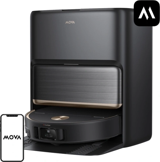 Schoonmaakrobot MOVA V70 Ultra Complete zwart
