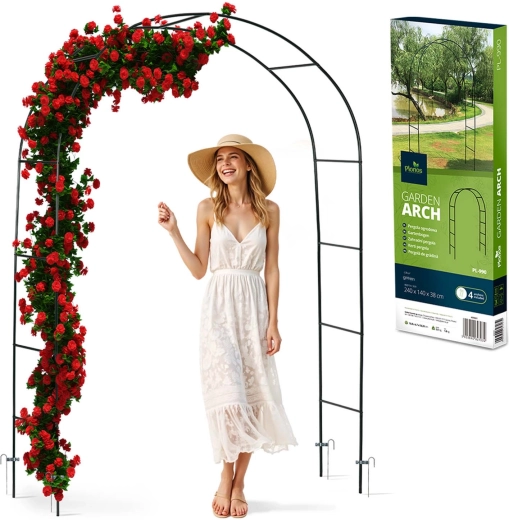 Metalen tuinpergola boog 240 cm