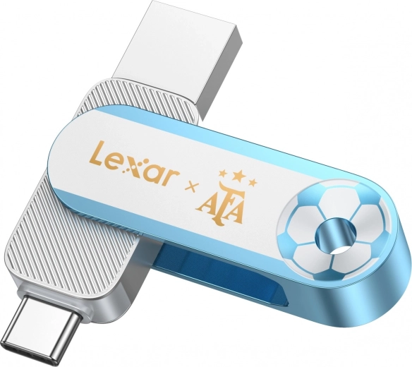 Lexar Dual d500 128 GB USB-C/USB-A flashdrive USB 3.2 Gen 1