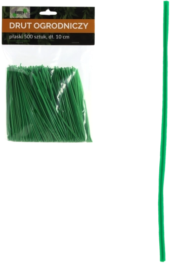 Platte tuingebonden draadjes 10 cm – 500 stuks