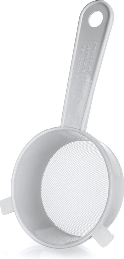 Keukenzeef PRAKTIS 9 cm met handvat – wit