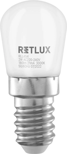 Retlux LED-koelkastlamp E14 2 W
