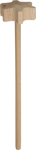 Keukenklopper van beukenhout 25 cm