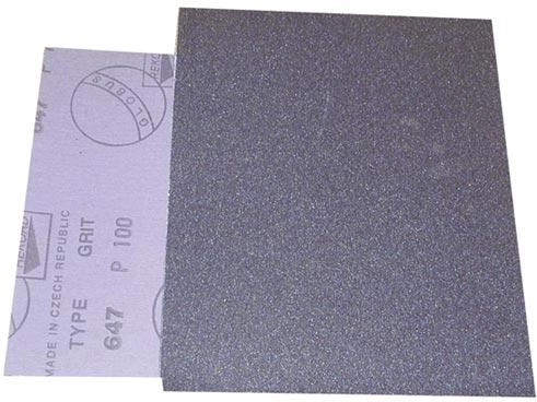 Schuurdoek voor metaal en hout korrel 320, 230 × 280 mm