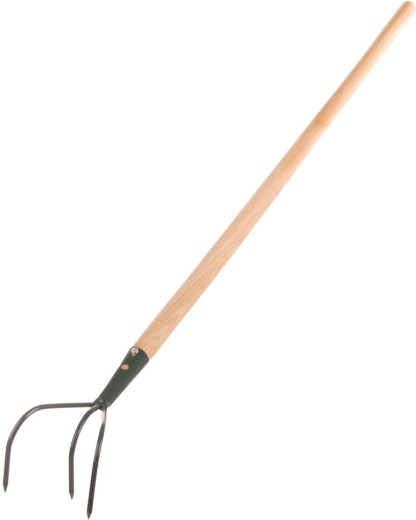 Profi cultivator met 3 tanden en steel van 50 cm