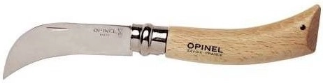 Opinel N°08 VRI tuinier-vouwmes voor snoeien 8 cm, beukenhouten handgreep
