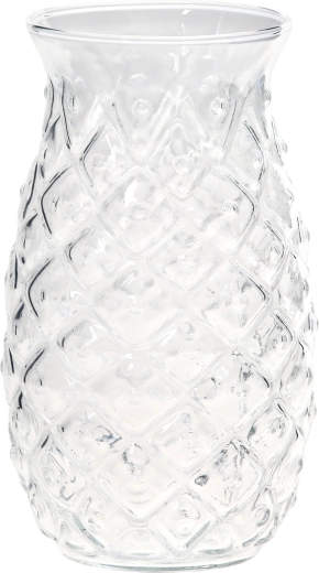 Ananasvormig glas 500 ml van borosilicaatglas