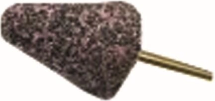 Schuurkegel met afgeronde punt 16 × 40 mm, korrel 60, schacht 6 mm