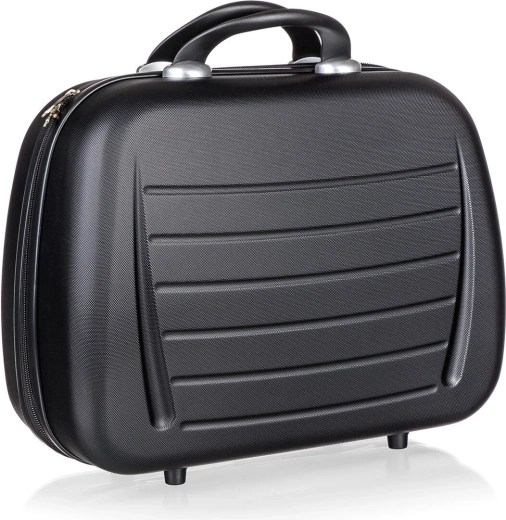 Reis-cosmeticakoffertje van ABS, 15 l, zwart