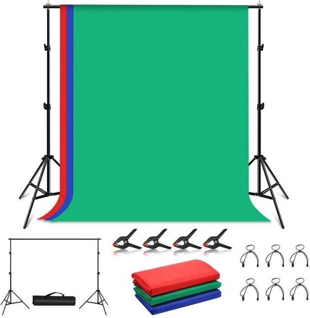 Fotobehang Puluz 2x2m met drie varianten