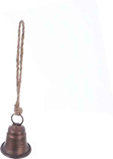 Metalen hangende bel bruin