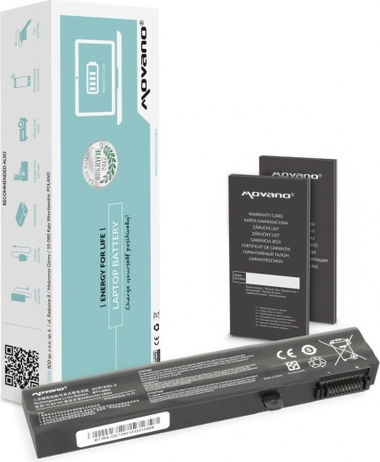 Accu voor MSI CX62/GE62/GE72/GL72/PE70 laptops 4400 mAh (48 Wh) Movano