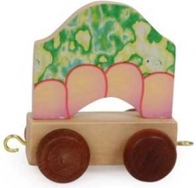 Small Foot alfabetwagon – drakenlichaam