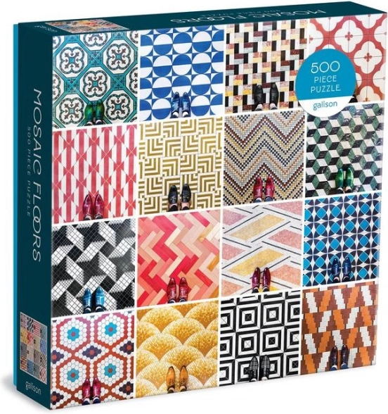 Galison puzzel Mozaïekvloeren 500 stukjes