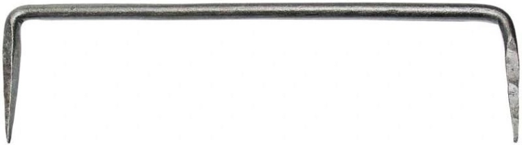 Timmermanskram 200 mm, glad, 10 mm