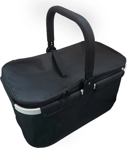Opvouwbare picknickmand 48 × 28 × 25 cm, assortiment - 1 stuk