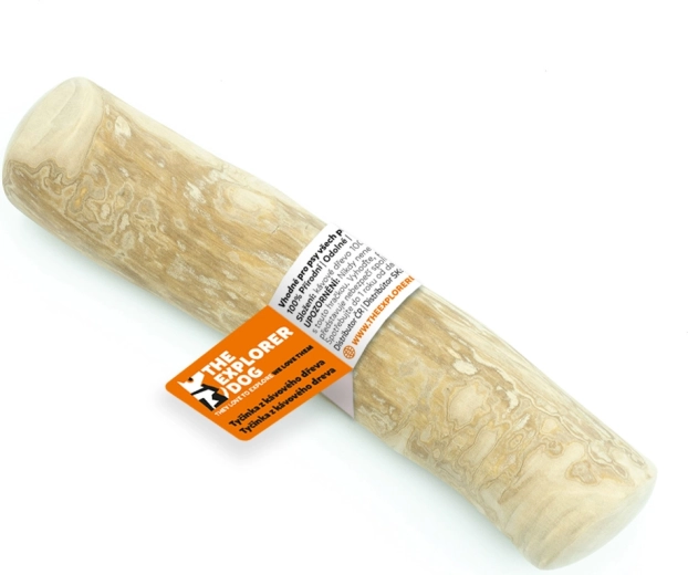 Explorer Dog kauwhout van koffiehout maat L