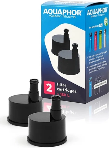 Set van 2 vervangfilters voor de City filterfles