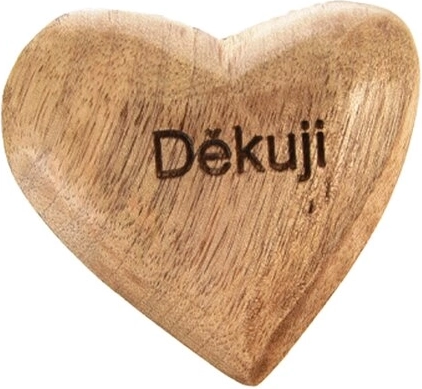 Hart met mangogeur „Dank je“