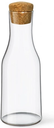 Glazen karaf 500 ml met kurken stop Bastia