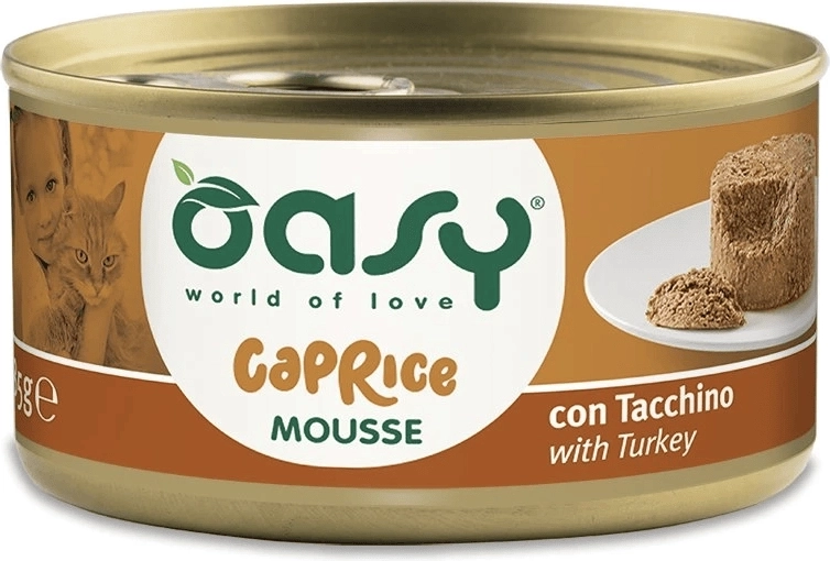 Oasy Caprice mousse met kalkoenvlees 85 g
