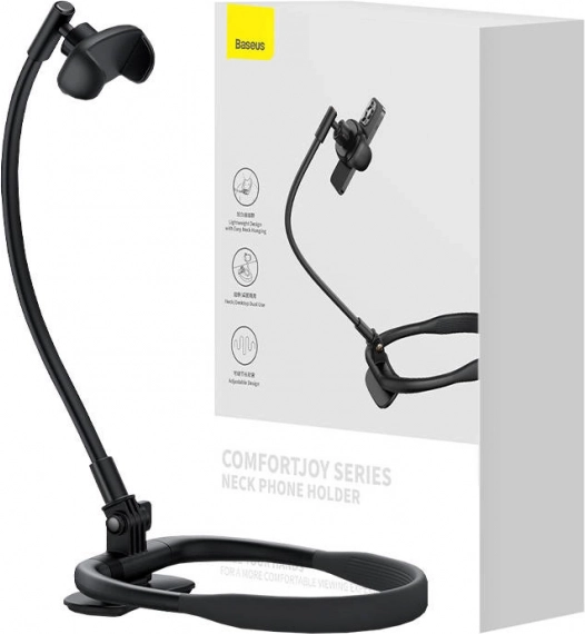 Baseus ComfortJoy nek-telefoonhouder zwart