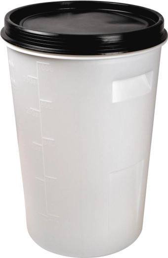 Kegelvormig kunststof vat 110 l