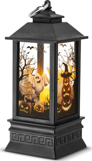 Retlux Halloween-ledlantaarn met pompoen en spook