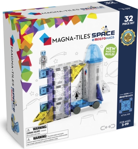 Magnetische bouwset MAGNA-TILES ruimte (32 onderdelen)