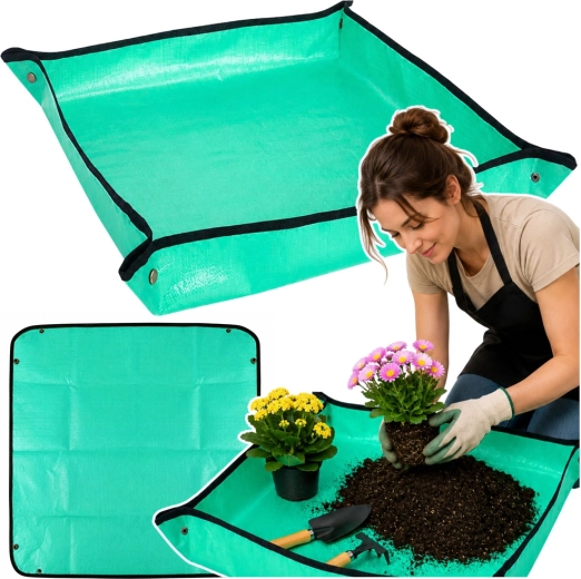 Tuinmat voor het verpotten van planten en bloemen 100 × 80 cm