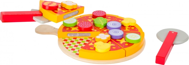Houten pizzaset met accessoires Small Foot