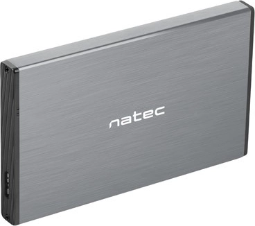 Externe behuizing NATEC Rhino Go 2,5" USB 3.0, grijs