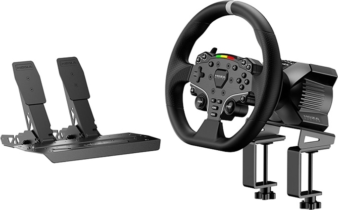 MOZA Racing R3 racegame-set met ES-stuur en SR-P Lite-pedalen voor pc