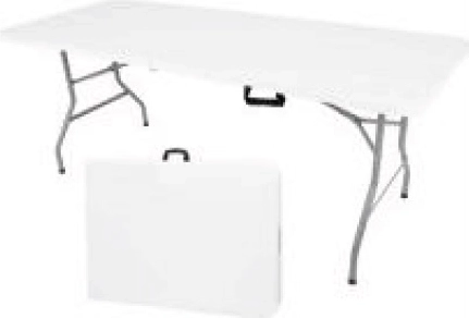 Opvouwbare bankettafel Fest 180 zwart