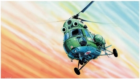 Model helikopter MIL MI-2 Kliklak
