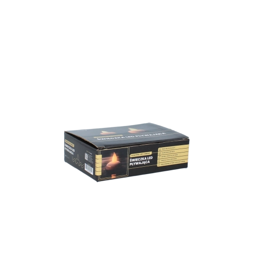 Drijvende LED-kaars met vlameffect 3,5 × 4 cm