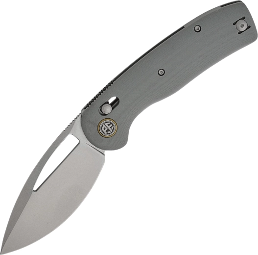 Vouwmes Petrified Fish Viper 8,9 cm, stonewash, grijs G10