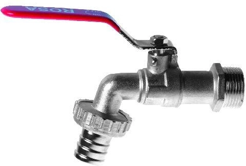 Tuin­kraan met hendel 1" met schroefkoppeling