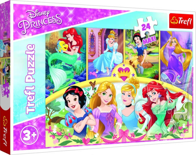 Maxi Puzzel 24 stukjes – DISNEY prinsessen, de magie van herinneringen